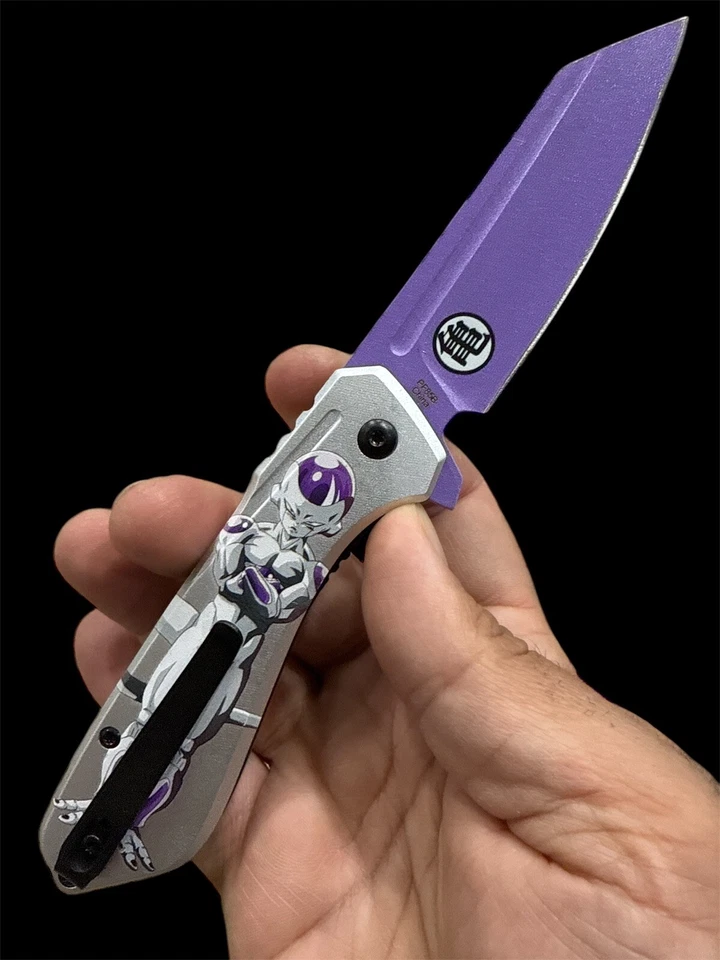 Аниме тематический пружинный карманный нож - коллекционный аниме дизайн Edc pF85B - Изображение 2 из 2