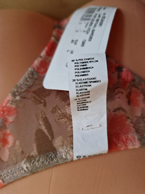 Lise Charmel Antigel estival garden fleurs women size L thong