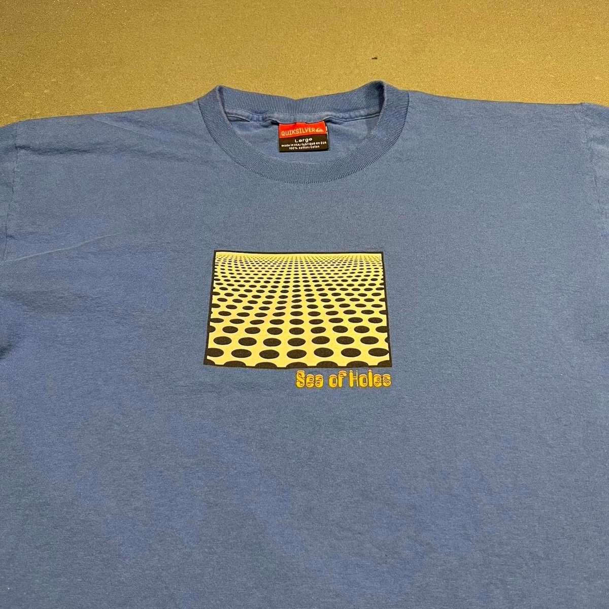 Vintage 90s Beatles x Quicksilver Sea of Holes Graphic Shirt