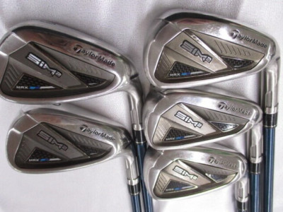 TaylorMade SIM2 MAX Eisen #6-9.P (5 Schläger) / TENSEI / Flex: S / Eisensatz