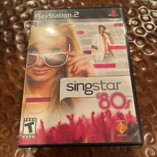 Singstar 80S PS2 Playstation 2 gioco completo (INCREDIBILE GIOCO PS2 IN PERFETTE CONDIZIONI