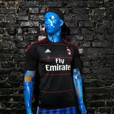 Maglia AC Milan terza maglia calcio 2010-2011 Adidas P96267 Maglia Uomo S UA1