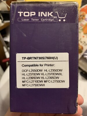 BRTN730S/76H(U) Toner Cartridge  Replacement For TN730  NEW SEALED!!