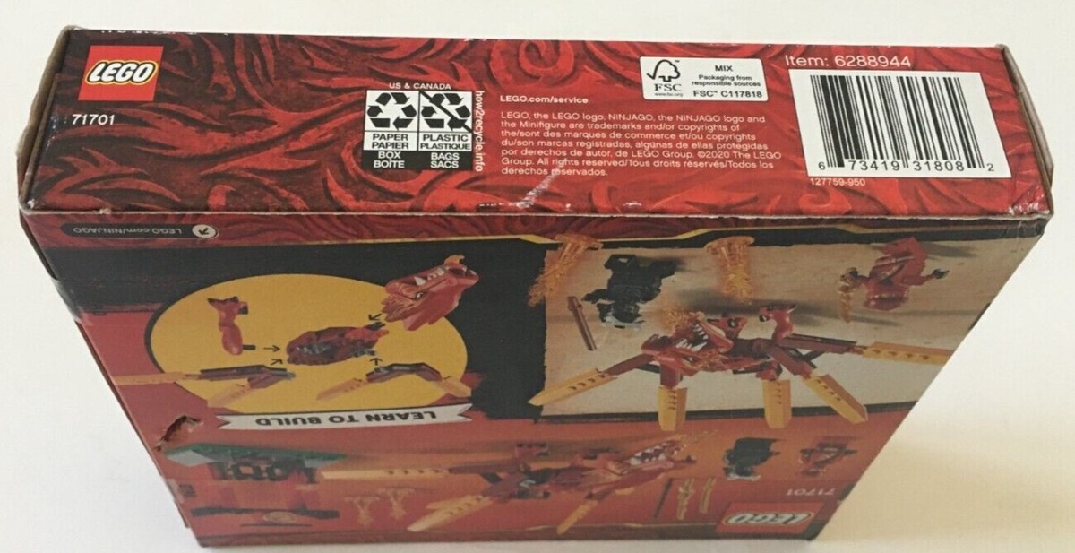 LEGO NINJAGO: Kai's Fire Dragon (71701) 673419318082| eBay