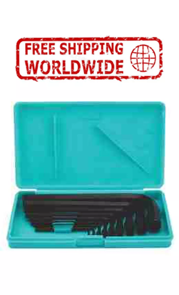 HEX ALLEN KEY SET SHORT PATTERN DN KM9V BOX PACKING 9 PCS eBay