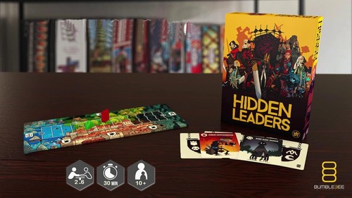 Board / Card Game - Hidden Leaders - Age 10+ Strategy Game up to 6 players - Picture 2 of 4