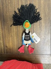 INfamous Meanies 1998 MALLARD STERN Quack of All Media Bean Bag Plush New w/ Tag