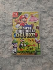 Nintendo Switch New Super Mario Bros U Deluxe CASE ONLY NO GAME