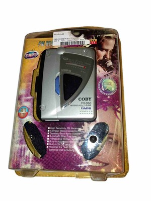 Coby CX-D50 FM STEREO CASSETTE PLAYER 