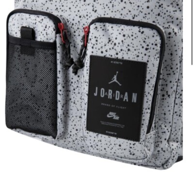 Nike Air Jordan Backpack Cement Gray Elephant Print MA0838-G0W for