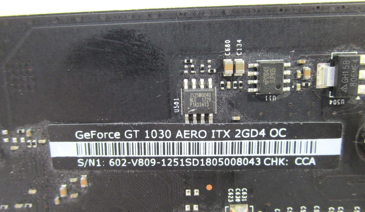 MSI Aero GeForce GT 1030 ITX 2GB DDR4 PCIe Video Card | eBay