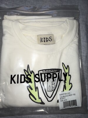 Kids Supply Calabasas Crest Tee Ink Size 9/10 Kids New Kanye West
