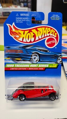 Hot Wheels 1999 Treasure Hunt Series #1 of 12 Mercedes 540K | eBay