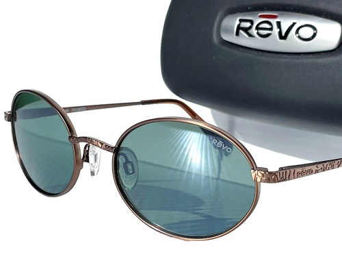 Vintage Rare REVO 1130 Oval Sunglasses Brown Tortoise Frame Made In Italy 90s Vintage Rare REVO 1130 Oval Sunglasses Brown Tortoise Frame  main image 4