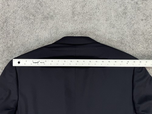 Corneliani Suit Jacket Mens 42 R Gray Wool Solid Business Luxury Designer Italy - Picture 12 of 19