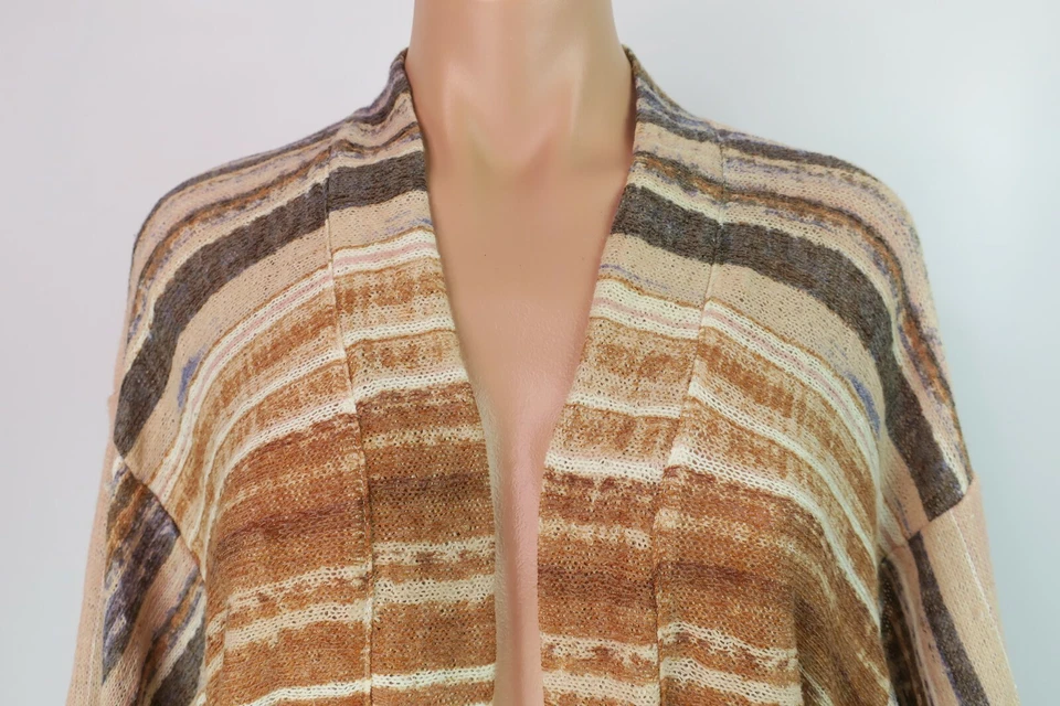 Anthropologie кимоно пончо кардиган Somedays Lovin крючком фестиваль богемное размер S - Изображение 3 из 4