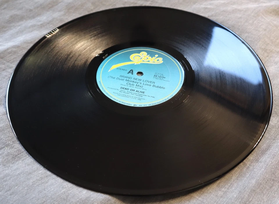 Dead Or Alive Brand New Lover Record 12” 80s Single 1986 Dust Monkey's Mix VG+ - Image 3 of 4