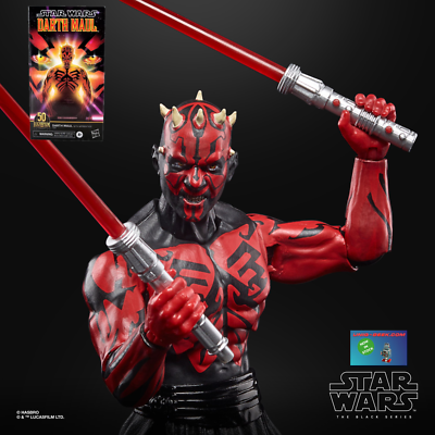 Star Wars The Black Series- Darth Maul (Sith Apprentice) Action