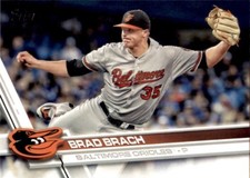 2017 Topps #619 Brad Brach Baltimore Orioles