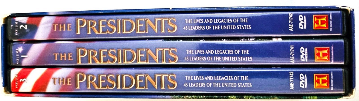 The History Channel Presents: The Presidents (DVD, 3-disc