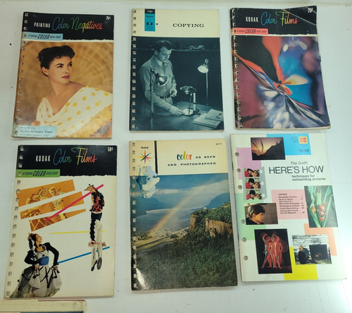 Collection / Lot KODAK photography reference guides handbooks darkroom 1940s-80s - Picture 19 of 21