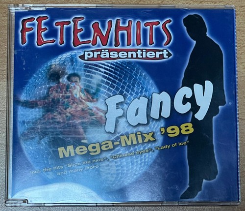 Rare Maxi-CD: Fetenhits Fancy - Mega-Mix '98 / Slice Me Nice (1998)  - Bild 1 von 2