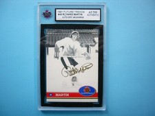 1991 1991/92 FUTURE TRENDS HOCKEY CARD 49 RICK RICHARD MARTIN KSA AUTO AUTOGRAPH