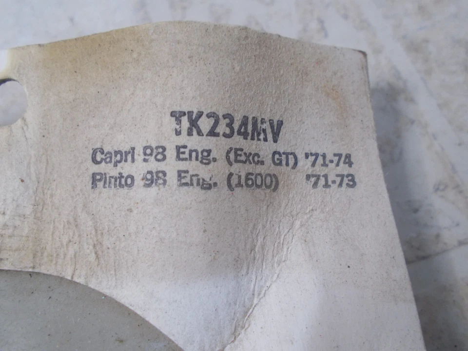 Kit de ajuste de ignição 1971-1973 Ford Pinto e 1974 Capri pontos distribuidor rotor - Imagem 2 de 3