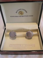 Rare Donald Trump Signature Collection Cufflinks, Button Cuffs