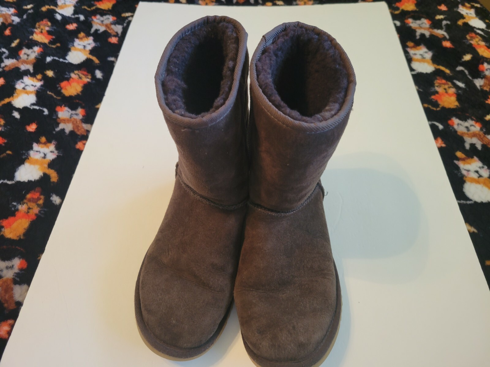 UGG Chocolate Brown Suede Boot | eBay