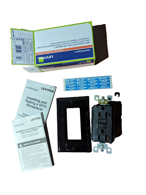 #ad LEVITON Smartlockpro GFCI Receptacle GFNT2 E Self Test 20A 125VAC 60Hz NEW $15.00