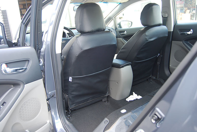 for KIA FORTE 20102018 IGGEE S.LEATHER CUSTOM FIT SEAT COVERS eBay