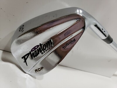 Phantom Design Forged Gap Wedge 50° Tri Grind USA Made Steel Wedge RH Chrome GW