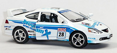 Honda Integra Type R Rennwagen Sammlermodell 1:34 weiß von KINSMART