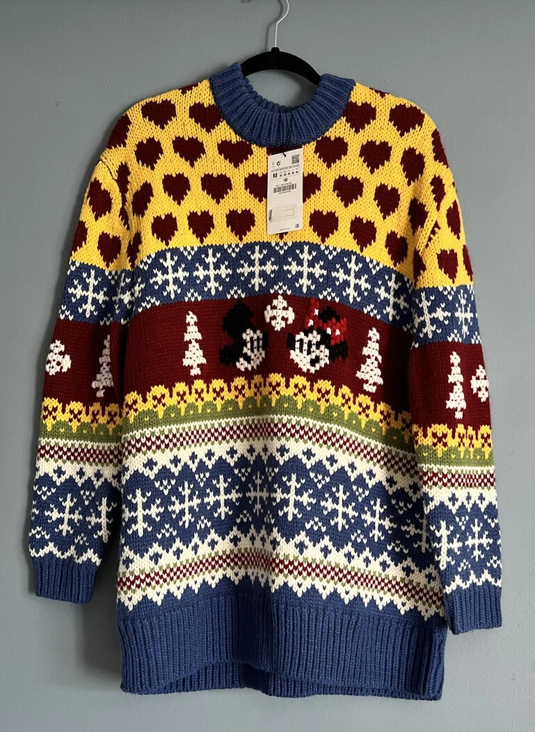 Zara christmas jumper hotsell