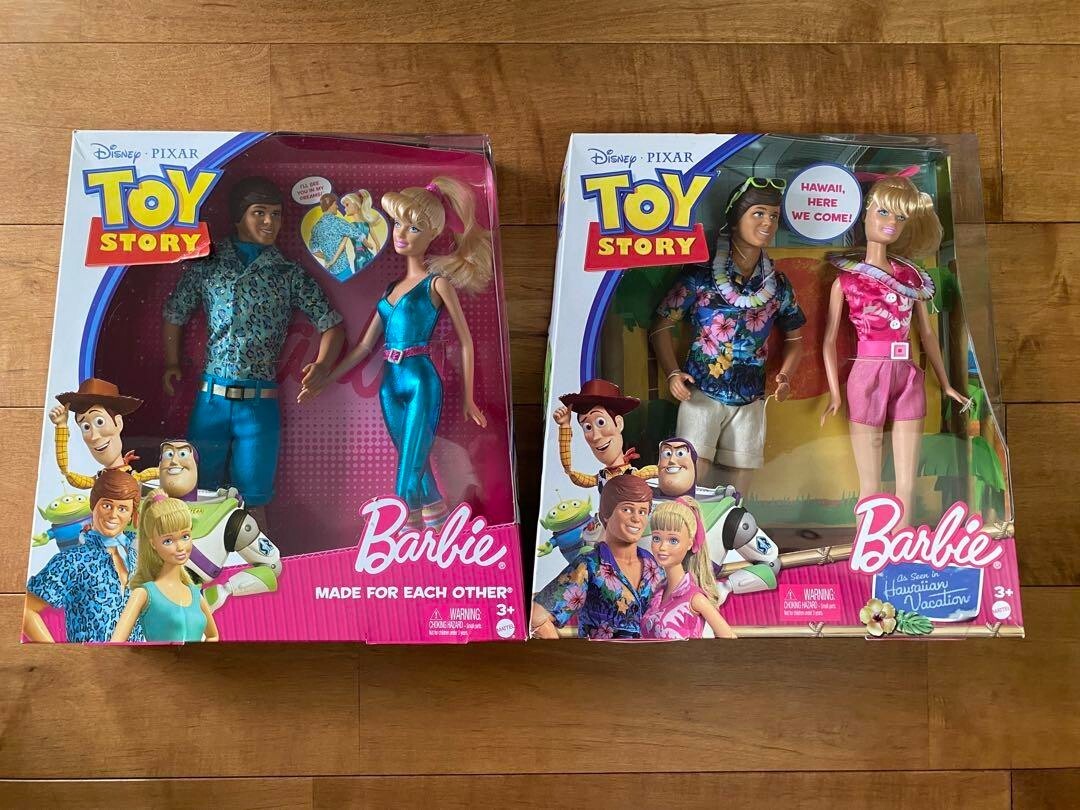 トイストーリー　Hawaiian Vacation Barbie&Ken 🌴🌄 Disney Toy Story Hawaiian Vacation Barbie and Ken dolls