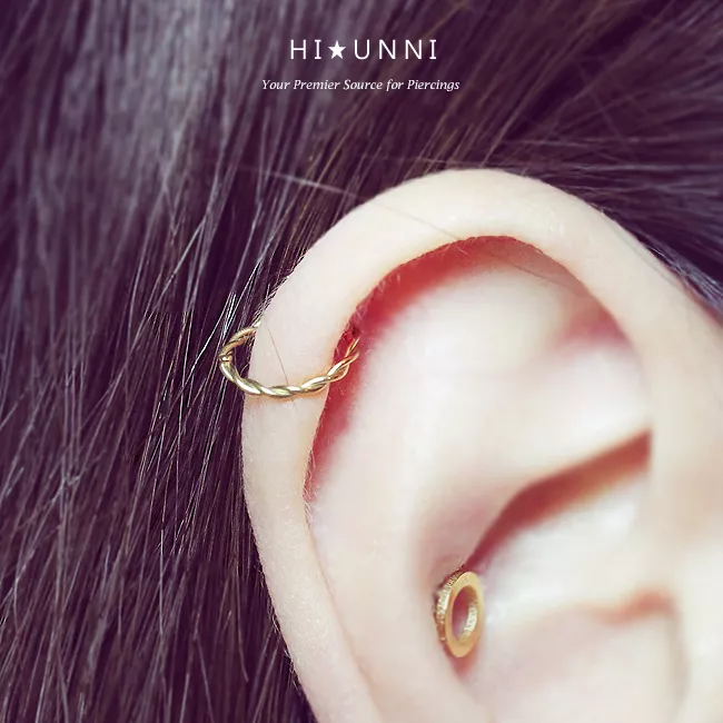 1PC Helix Tragus Piercing Hoop Earring for Women Cartilage Ear