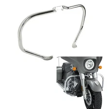 Highway Freeway Engine Guard Crash Bar Fit For Indian Chieftain Limited 17-25
