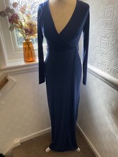 Missguided  Maxi Dress Size 10, New Without Belt,cruise,ball,Holiday,D5