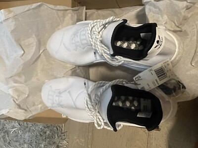 adidas NMD Hu Pharrell Extra Eye White Men's Shoes Size 14
