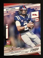 2022 Panini: Chronicles Prestige Draft Picks/Bronze #9 Matt Corral (RC) 🏈🐷🏈