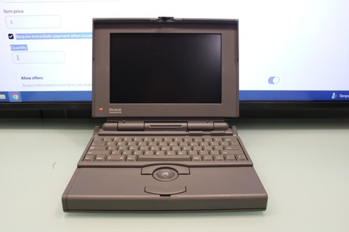 #191 Vintage Apple Macintosh Mac PowerBook 160 M4550 Laptop ***AS-IS Read