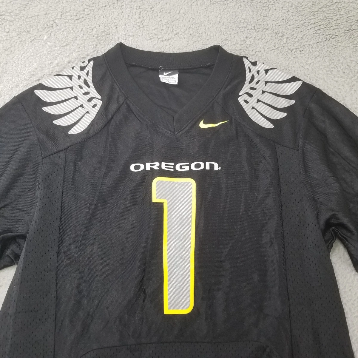 Black oregon on sale ducks jersey