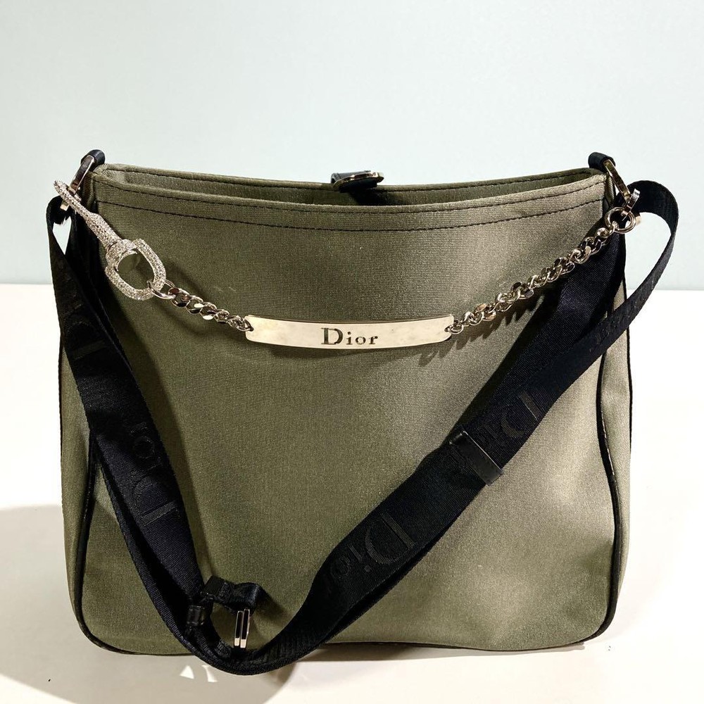 Cristian Dior Hardcore Shoulder Bag Khaki