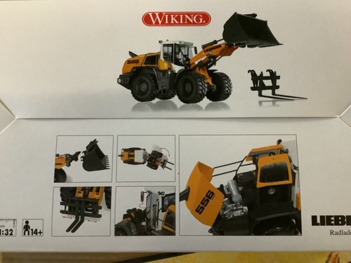 NEU! Wiking 1:32 7840 Liebherr Radlader RL 556 unbespielt - Bild 3 von 4
