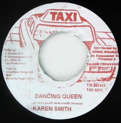 Karen Smith - Dancing Queen / G+ / 7'''', Red