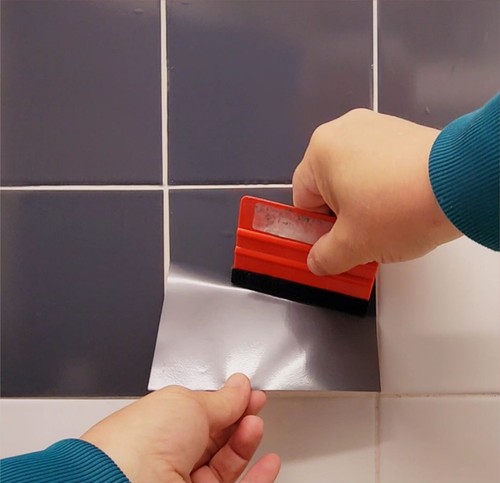 Fliesenaufkleber. Küche Badezimmer 150 mm x 150 mm/6 Zoll Wasserdicht Glanz oder Matt - Bild 20 von 42