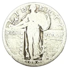 1929 Standing Liberty Quarter Dollar - Silver Coin - United States - 90% Silver