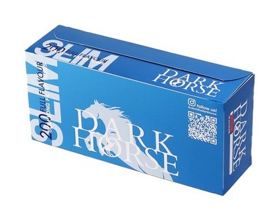 5 Boxen Dark Horse Super Slim Long CORK Filterhülsen, 6,5 mm x 20 mm Filter