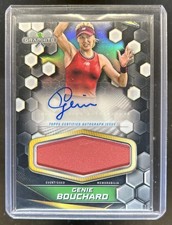 2024 Topps Graphite Genie Bouchard Signature Relics Auto Autograph #GSR-GBD